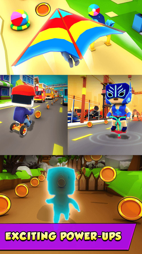 Kiddy Run 3D: Subway Mad Dash screenshot 3