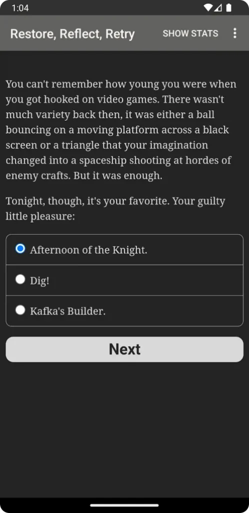 Restore, Reflect, Retry screenshot 3