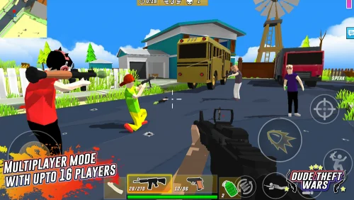 Dude Theft Wars screenshot 3