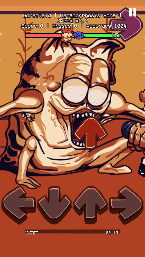 FNF Gorefield Full Mod screenshot 3