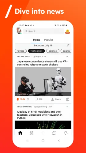 Reddit Morphe MOD screenshot 3