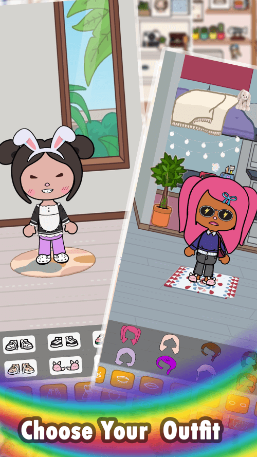 Toca dress up game screenshot 3