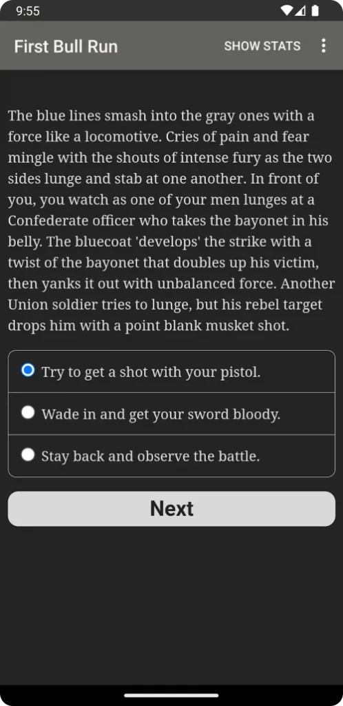 First Bull Run screenshot 3