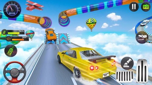 Mega Ramp Car Stunts Race Game screenshot 3