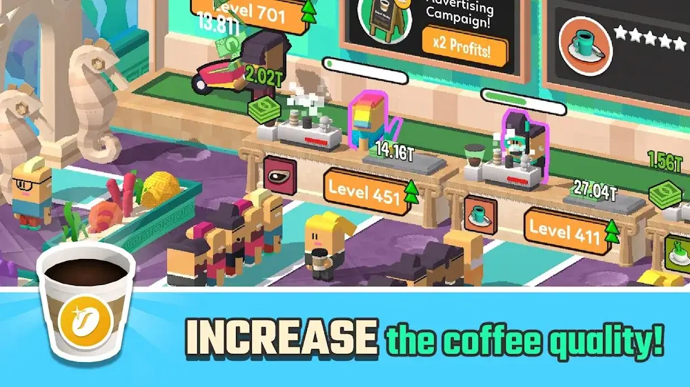 Idle Coffee Corp screenshot 3