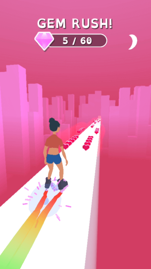 Sky Roller: Rainbow Skating screenshot 3