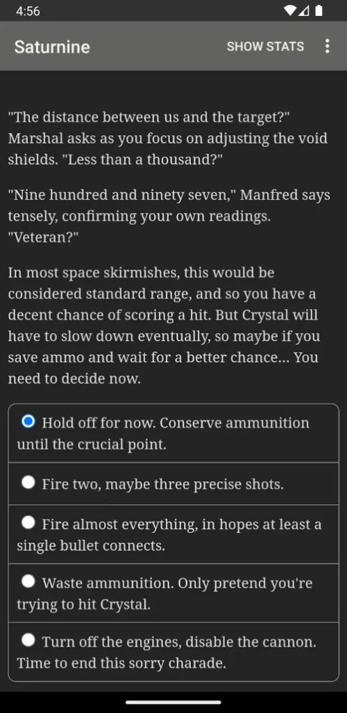 Saturnine screenshot 3