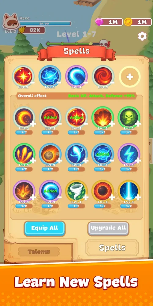 Meow Fury: Idle Cat Legends screenshot 3