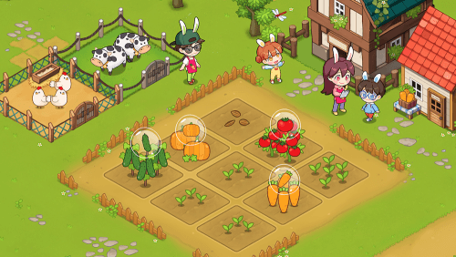 Rabbit Family’s Carrot Farm screenshot 3