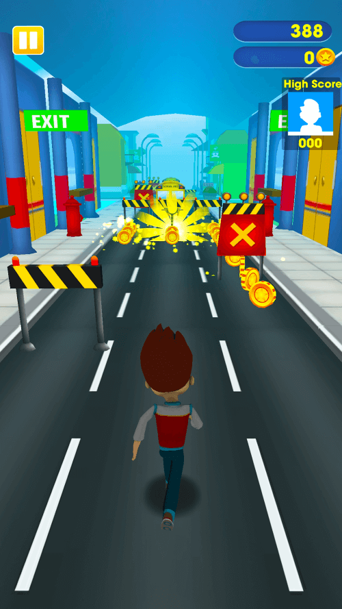 Pups Patrol Subway Run Paw screenshot 3