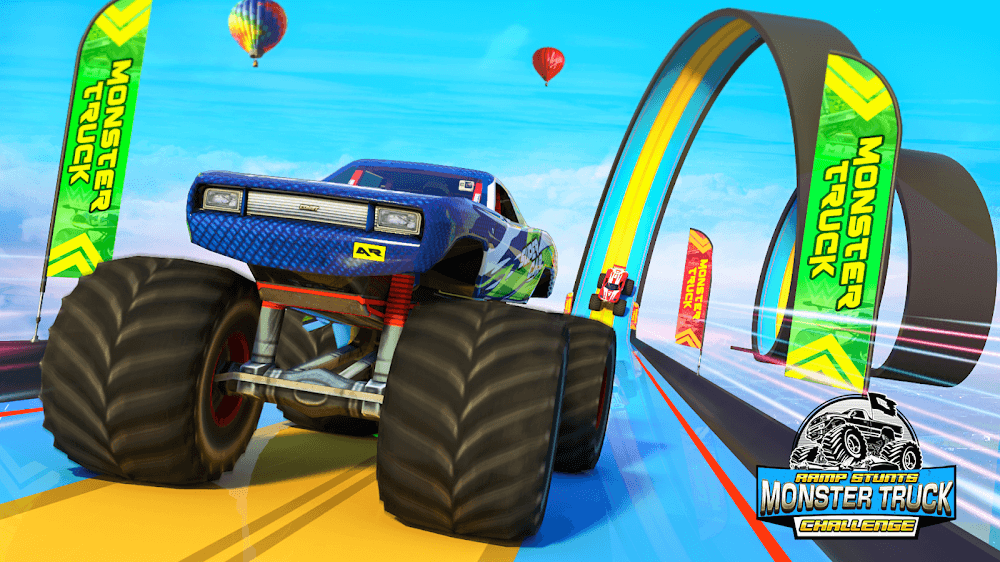Monster Truck Race Car Game screenshot 3