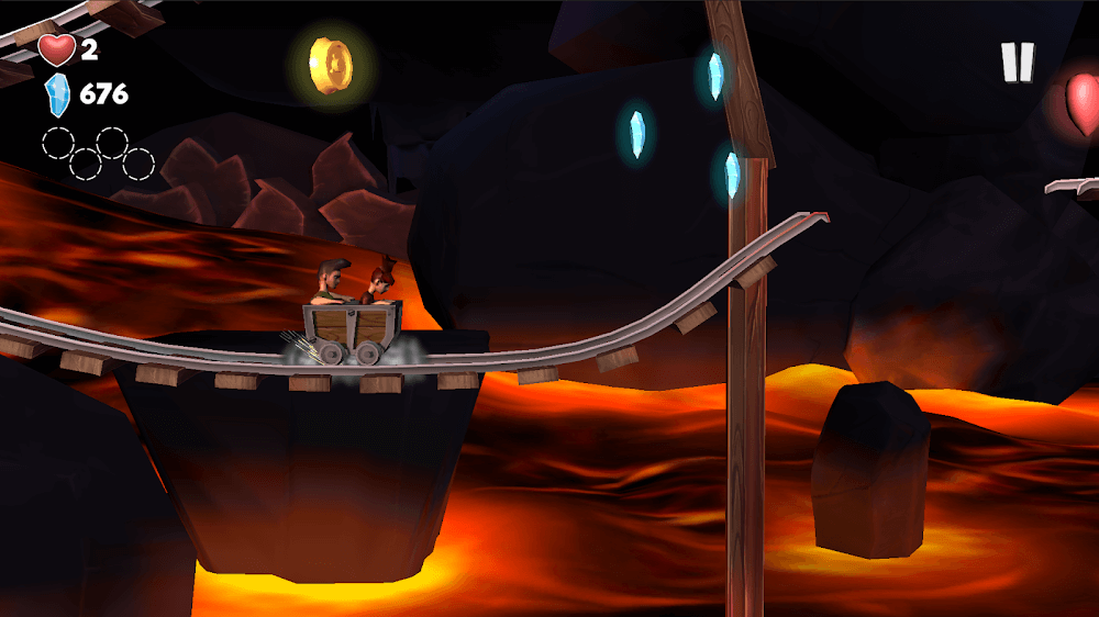 Minecart Mountain: Platformer screenshot 3