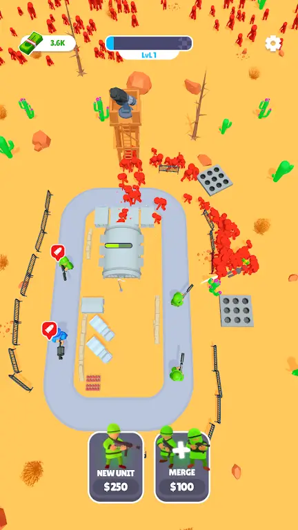 Hyper Loop Zombie Defense screenshot 3