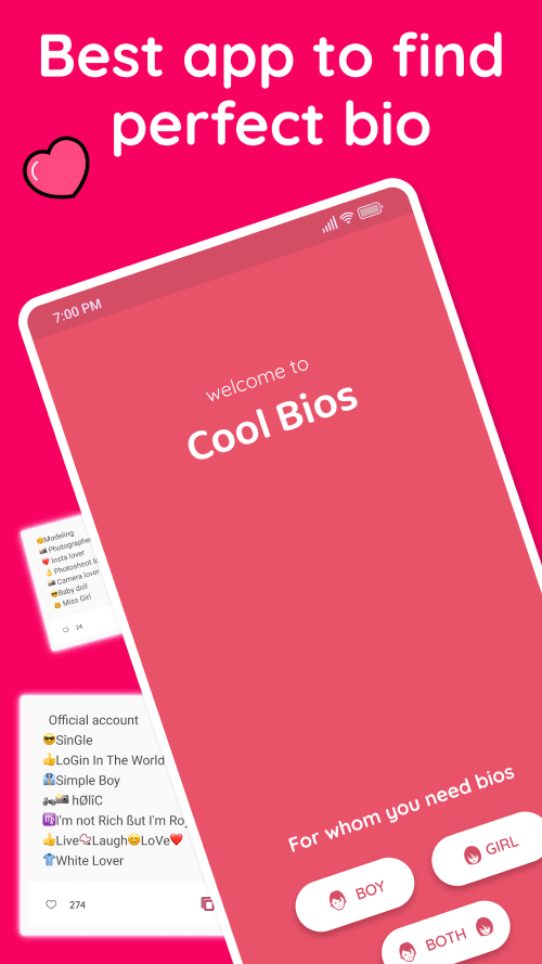 Cool Bio Quotes Ideas screenshot 3