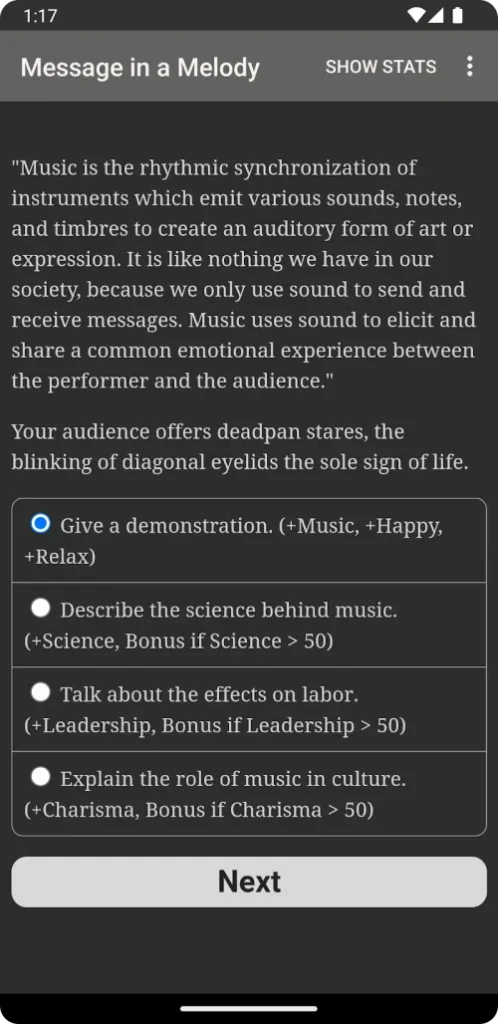 Message in a Melody screenshot 3