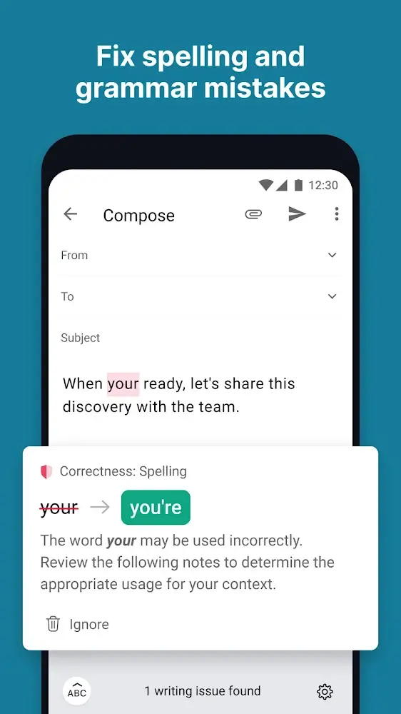 Grammarly Keyboard screenshot 3