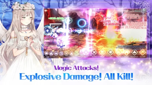 Magical Girl: Idle Pixel Hero screenshot 4