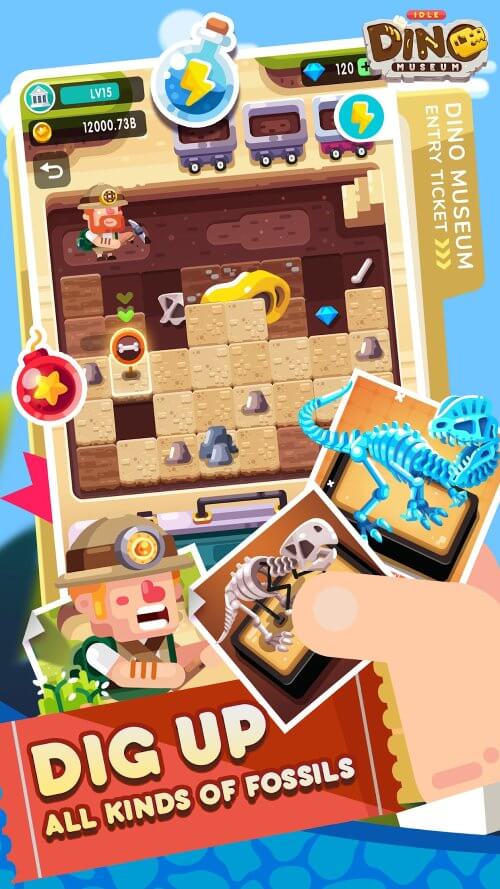 Idle Dino Museum screenshot 4