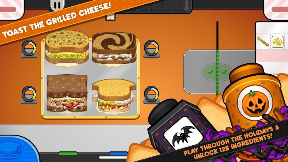 Papa’s Cheeseria To Go! screenshot 4