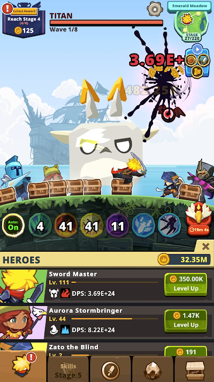Titan Hunter Idle RPG screenshot 4