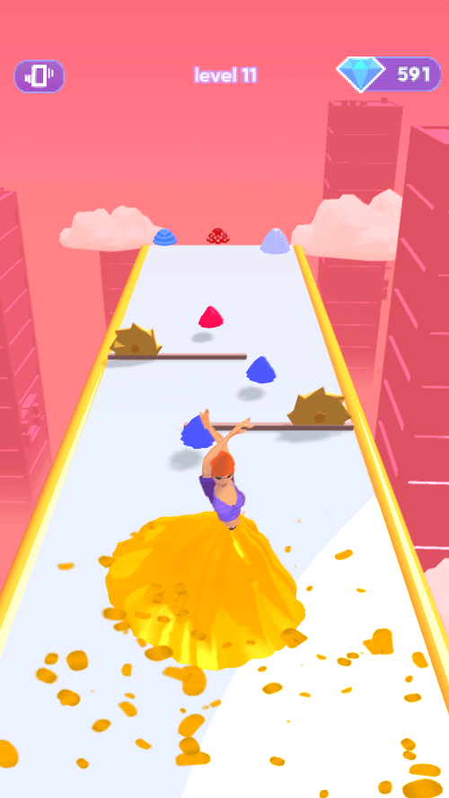 Hover Skirt: stack & dress up screenshot 4
