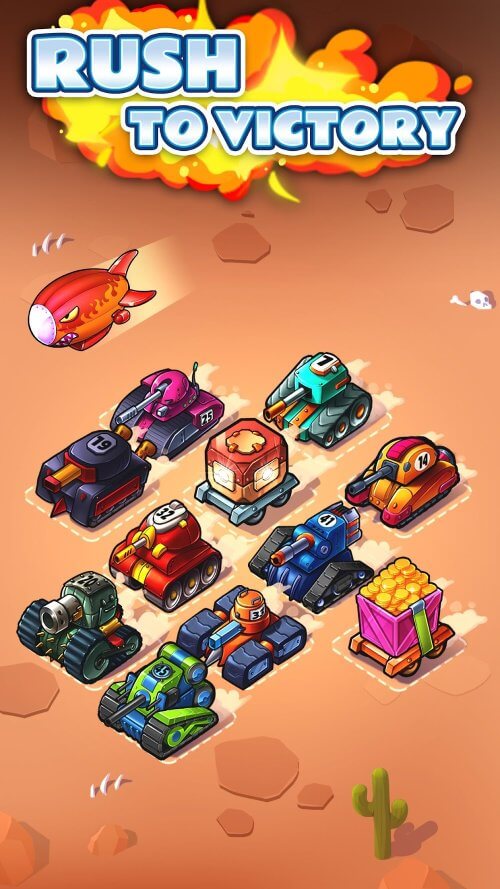 Little Tanks – Merge Game screenshot 4