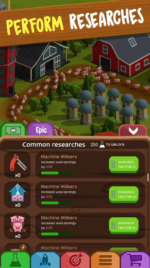 Tiny Pig Idle Games screenshot 4