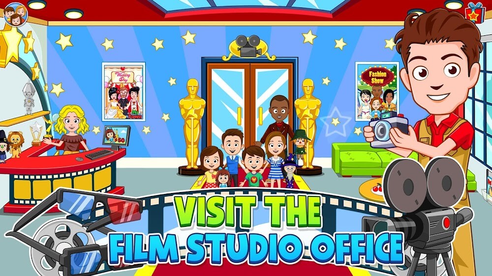My Town: Cinema and Movie Game screenshot 4