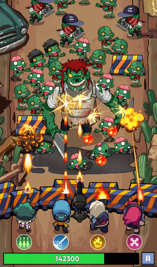 Zombie Survival: Idle Defense screenshot 4