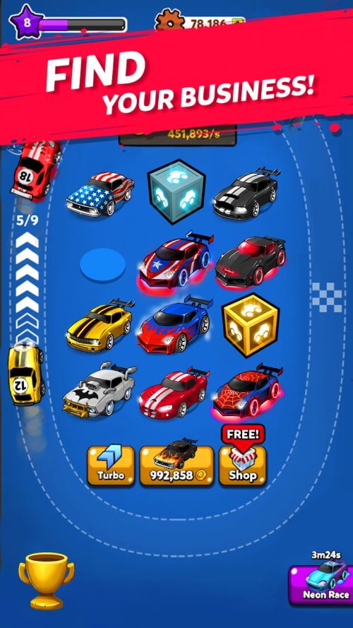 Merge Battle Car screenshot 4