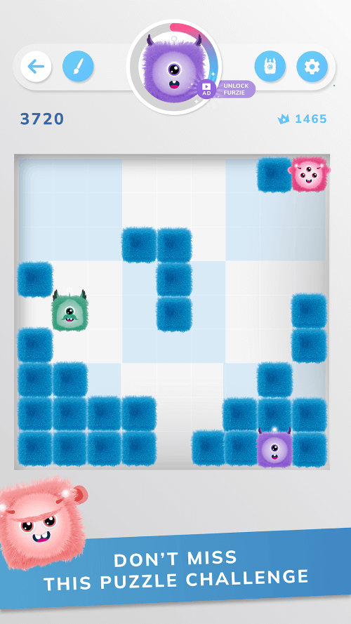 Furzies: Mergedoku screenshot 4