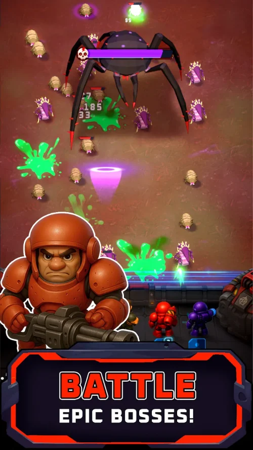 Star Marines: War Invasion TD screenshot 4