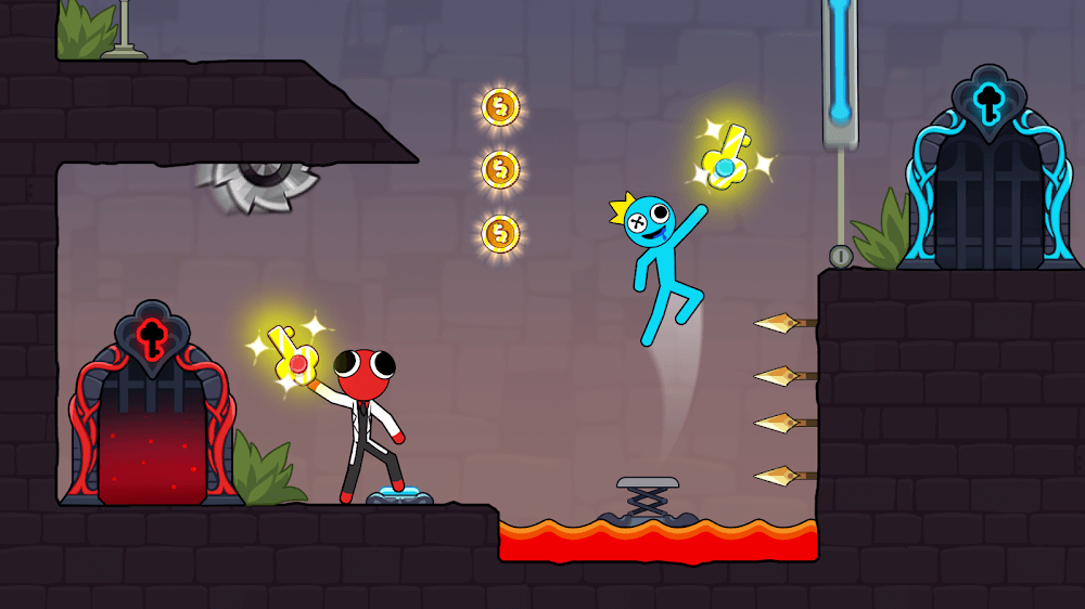 Red and Blue Stickman : Season 2 screenshot 4