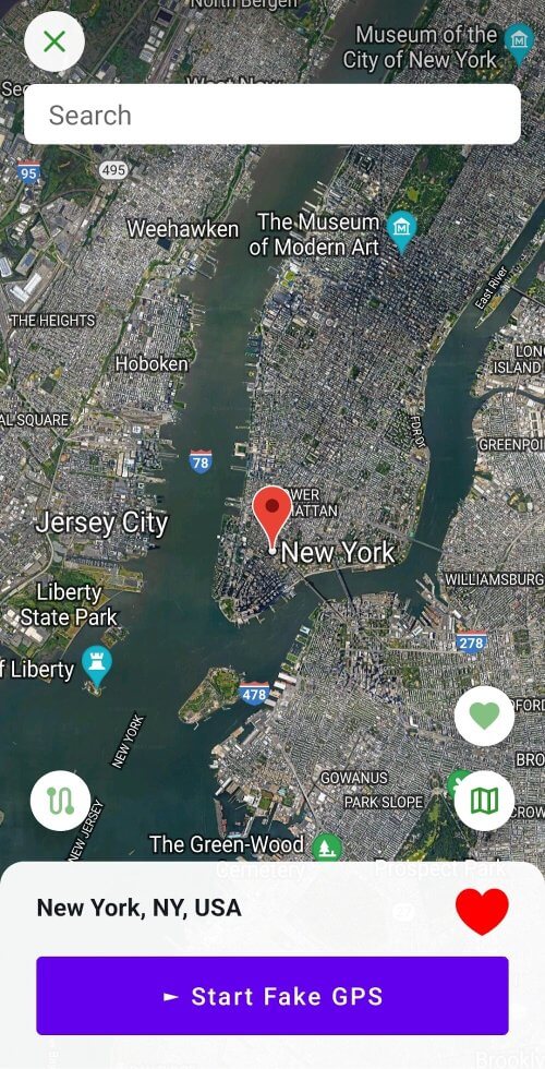 Fake GPS 2023 (With Routes) screenshot 4