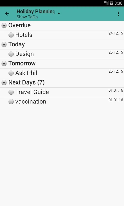 Outliner screenshot 4