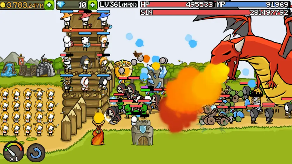 Grow Castle – Tower Defense screenshot 4
