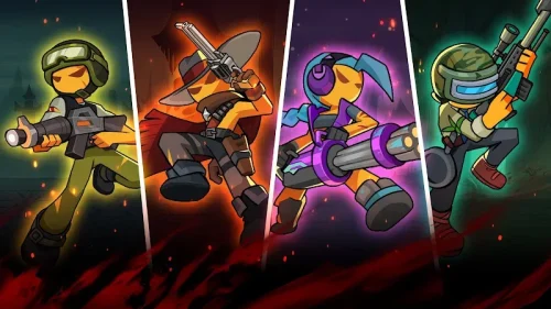Stickman vs Zombie: Dark War screenshot 4