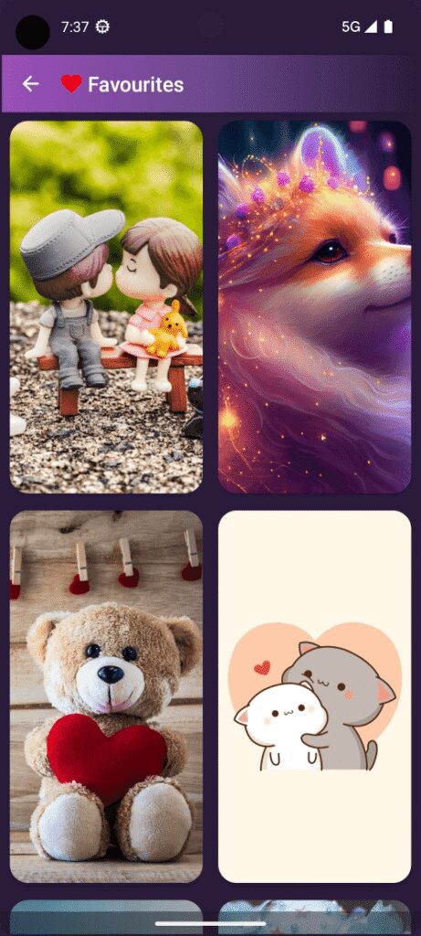 Cute Wallpapers screenshot 4