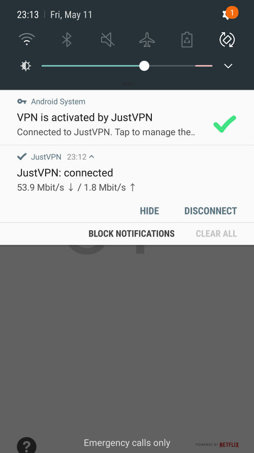 VPN high speed proxy – justvpn screenshot 4