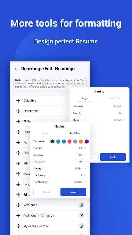 Resume Builder & CV Maker screenshot 4