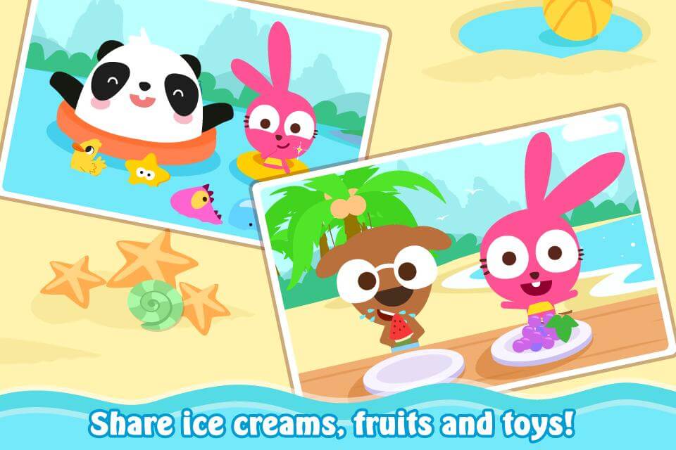 Purple Pink Summer Beach screenshot 4