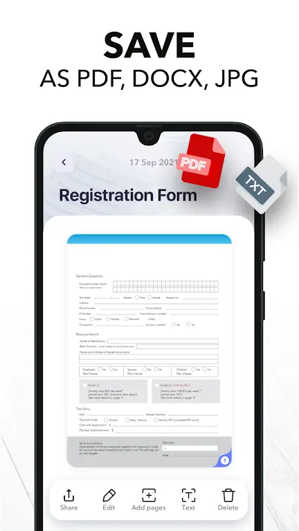 Scanner+ App: Scan Docs to PDF screenshot 4