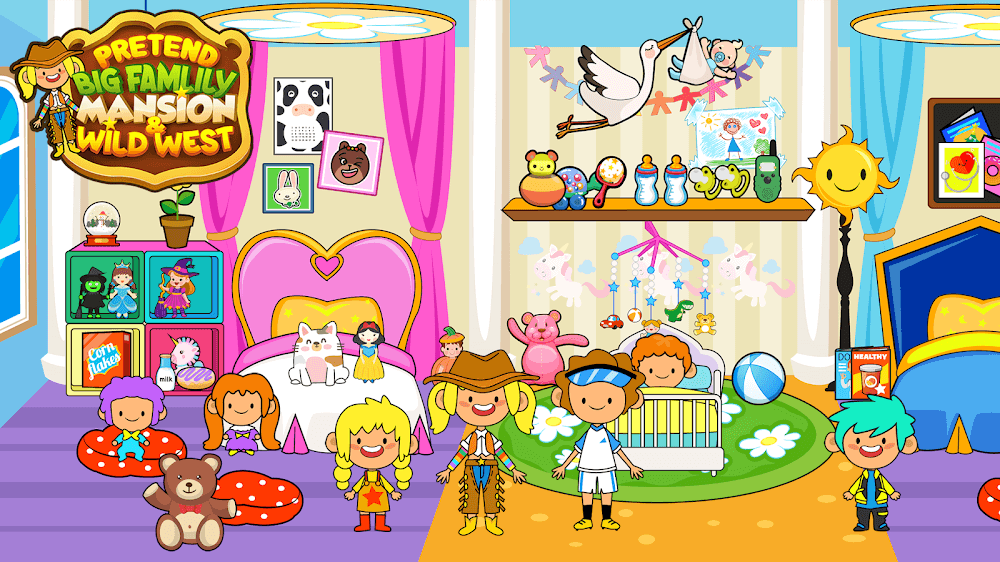 My Pretend Family Mansion screenshot 4
