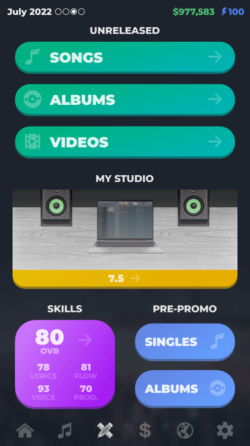 RAPSTAR – rapper simulator screenshot 4