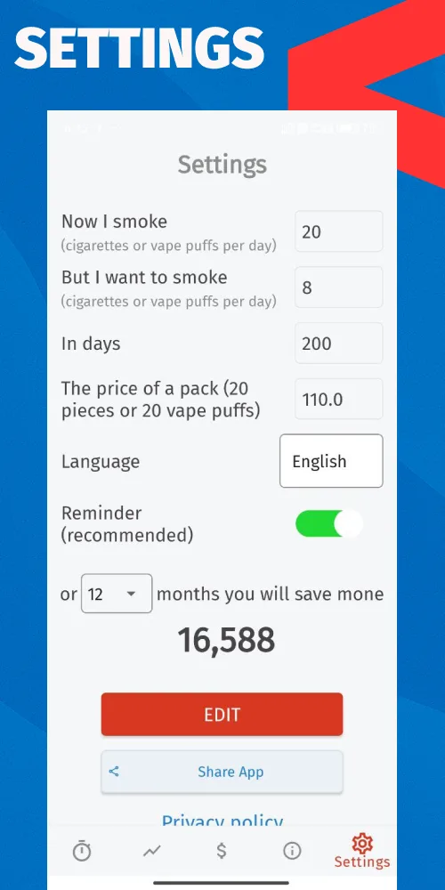 Quit smoking SWay:really works (SWay) screenshot 4