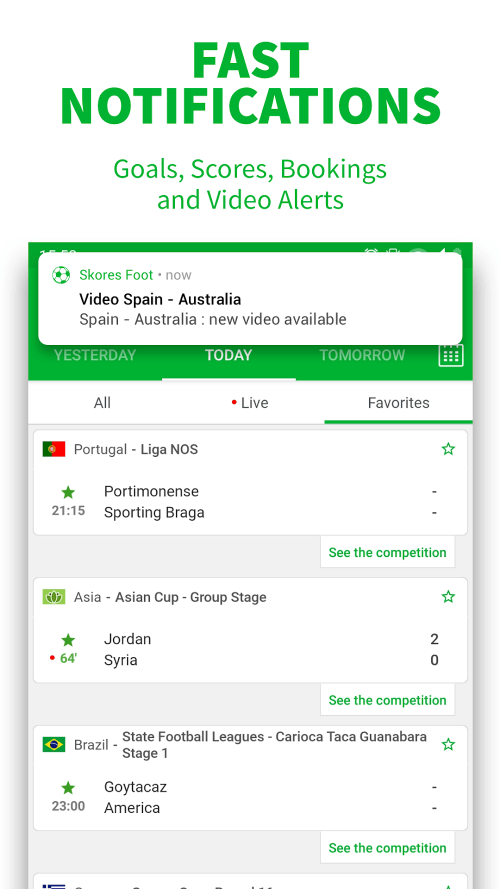 Skores Football screenshot 4
