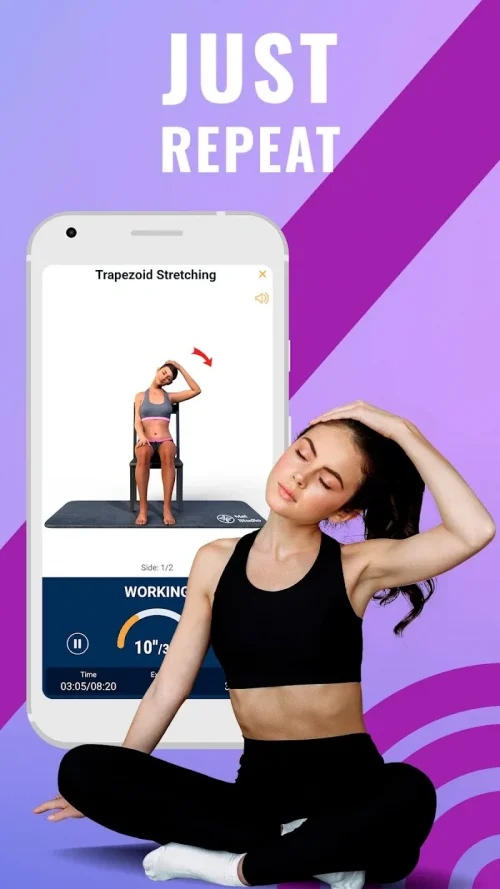 Neck exercises – Pain relief screenshot 4