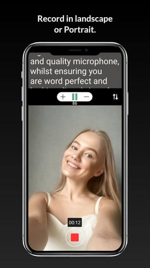 Teleprompter with Video Audio screenshot 4