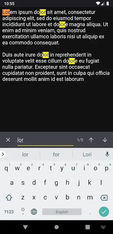 txtpad+ — Create txt files screenshot 4