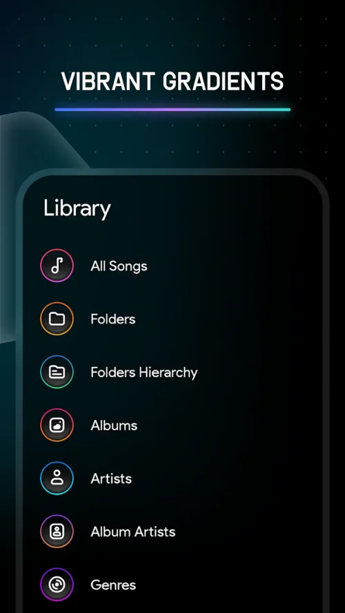 Melodi – Poweramp Skin screenshot 4